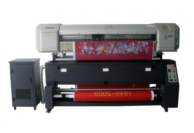 impresora de la sublimación de la materia textil del poder 2000W/impresora de la tela para la bandera 1