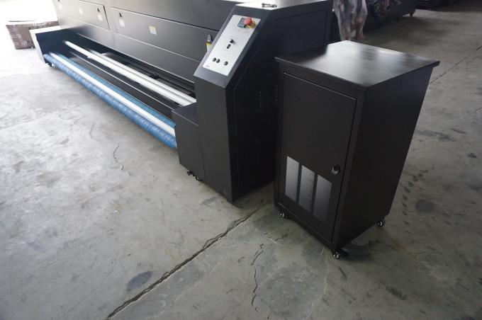 Impresora de chorro de tinta continua de la bandera dual piezoeléctrica de CMYK 6500W 0
