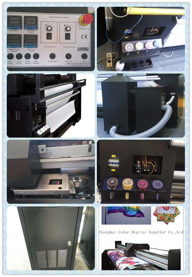 Impresora de la cabeza de Epson de las banderas/de las banderas de la publicidad con la cabeza de impresión de Epson DX5 1800 DPI 0