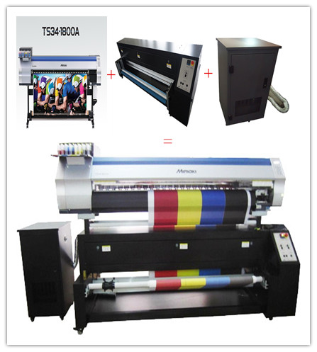 impresión de materia textil directa de la velocidad de la impresora de la sublimación de 1440dpi Mimaki para la bandera 0