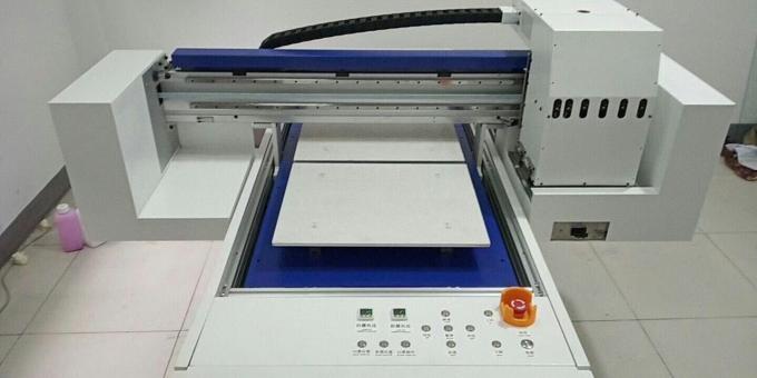 Impresora plana de la camiseta del formato grande con el tamaño 600*1200m m de la impresión 0