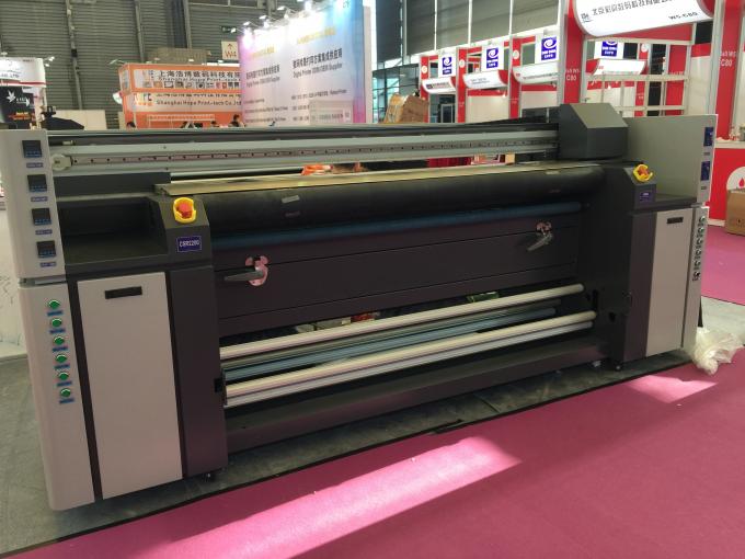 Impresora ahorro de energía de la tela del chorro de tinta con la certificación del CE de la cabeza de impresión de Epson 0