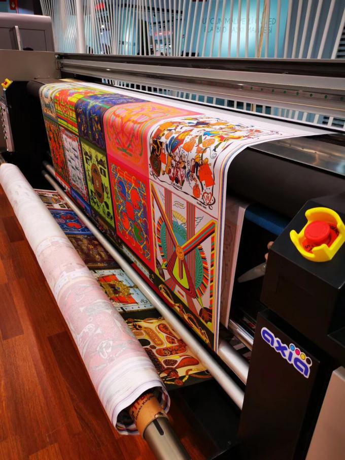 una impresora digital de materia textil del paso máquina de la fijación de 3,2 del metro impresoras de las banderas 0