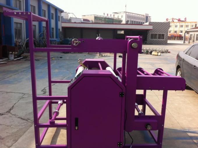 Máquina plana de la prensa del calor de la máquina del calendario de la materia textil con 1800 kilogramos de peso 0