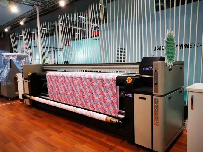 impresión de la sublimación de la máquina del calendario de la materia textil del estilo del rodillo de los 2.5m 2