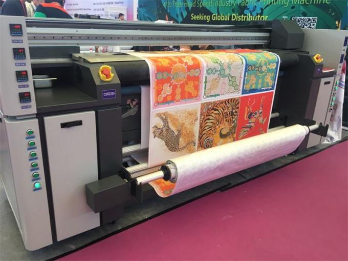 Impresora de la impresora del poliéster de la materia textil de la tela del color de Digitaces/de la tinta de la sublimación 1