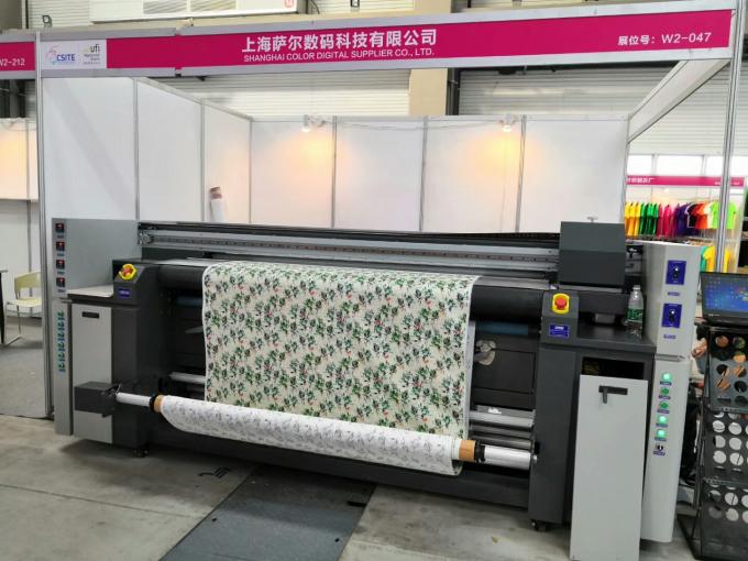 La impresora dirige la impresión de materia textil de la sublimación de la tela de Digitaces hacia bandera 0