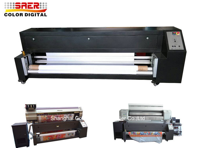 impresora de la fijación del color de la tela de la máquina de la sublimación del calor del poder 4KW 0