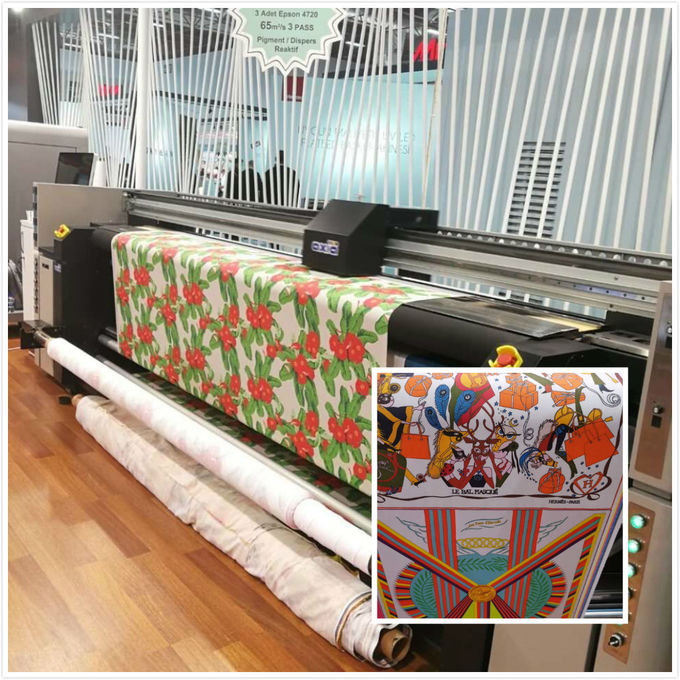 Impresora de la sublimación de la impresora de la materia textil del formato grande de la bandera para la tela de algodón 4