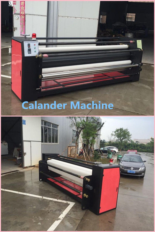 Anchura Calander rotatorio del estilo el 1m del rodillo de la máquina de transferencia de calor de la impresión de la sublimación 2