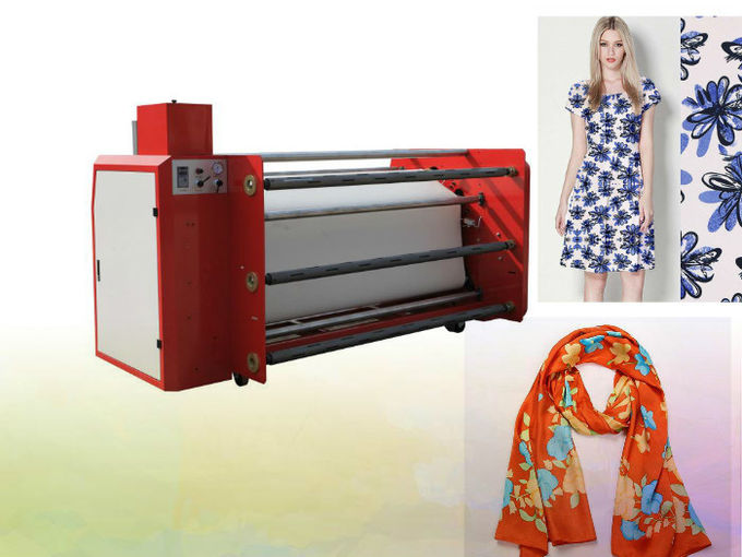 Sublimación superficial múltiple rotatoria de la impresora de la materia textil del calendario de la materia textil plana de la máquina 1