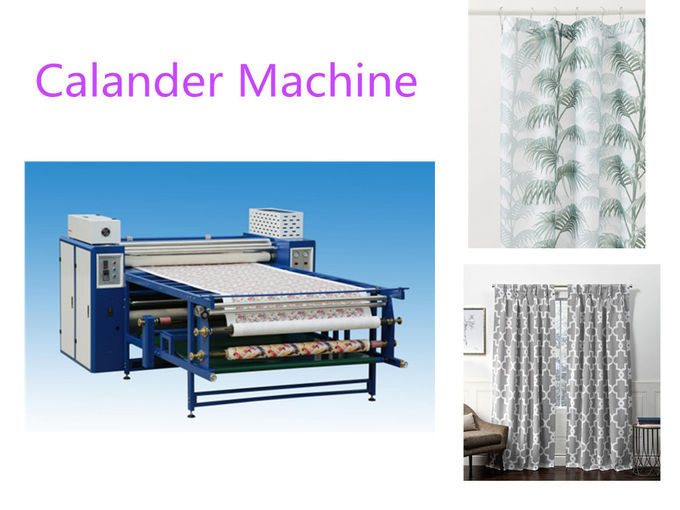 Sublimación superficial múltiple rotatoria de la impresora de la materia textil del calendario de la materia textil plana de la máquina 0