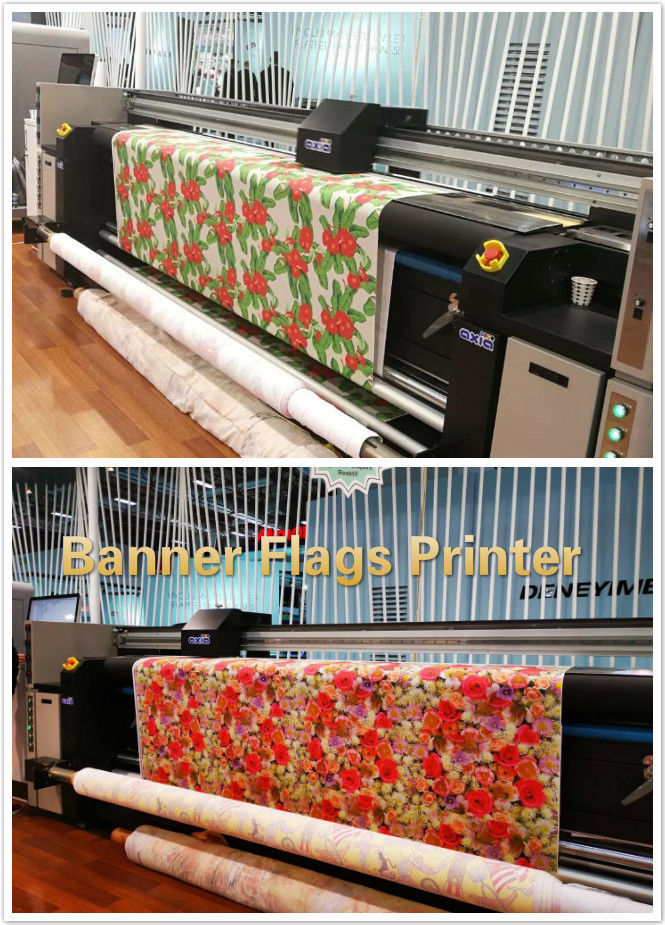 rollo 1440dpi para rodar la impresora de la bandera de la materia textil 0