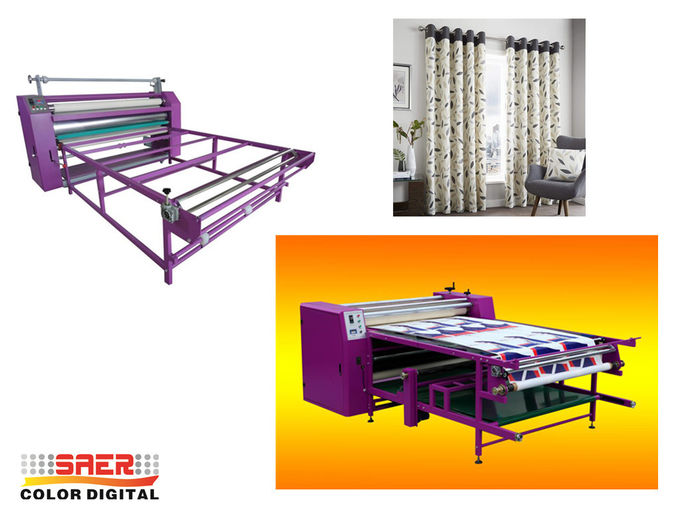 Máquina rotatoria del calendario de la materia textil de la sublimación de la prensa del calor 3