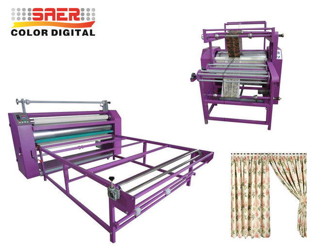 Transferencia rotatoria de 1600m m que imprime la máquina del calendario de la materia textil 3