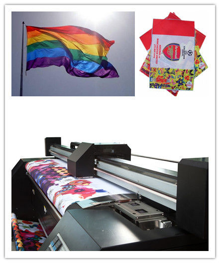 Impresora de la bandera de la sublimación de la cabeza de impresora de Epson DX7 para la tela lateral doble 2
