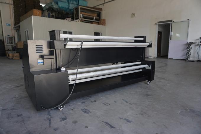 Máquina del secador de la sublimación de la transferencia de calor para el tejido de poliester lateral doble 2