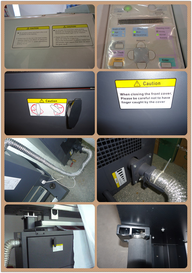 Mutoh rueda directamente para rodar la impresora de la materia textil de la sublimación con la cabeza de impresora DX5 0
