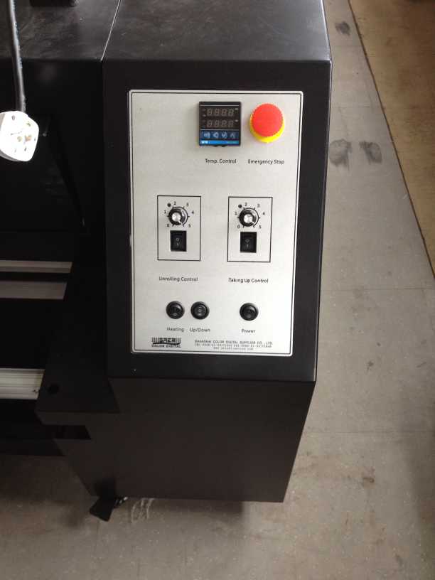 Directamente rollo para rodar la máquina de la sublimación del tinte, calentador de la sublimación del tinte de 220V 50HZ 1