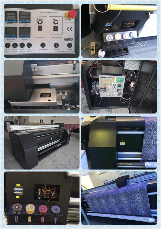 Alta resolución automática de la impresora de la impresora de la tela de Digitaces del formato grande de la sublimación/de la materia textil de Digitaces 0