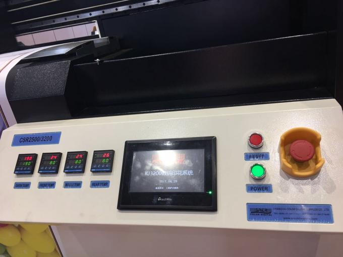 Impresora de materia textil del chorro de tinta, impresora del trazador de la bandera de dos/cuatro cabezas de Kyocera 0