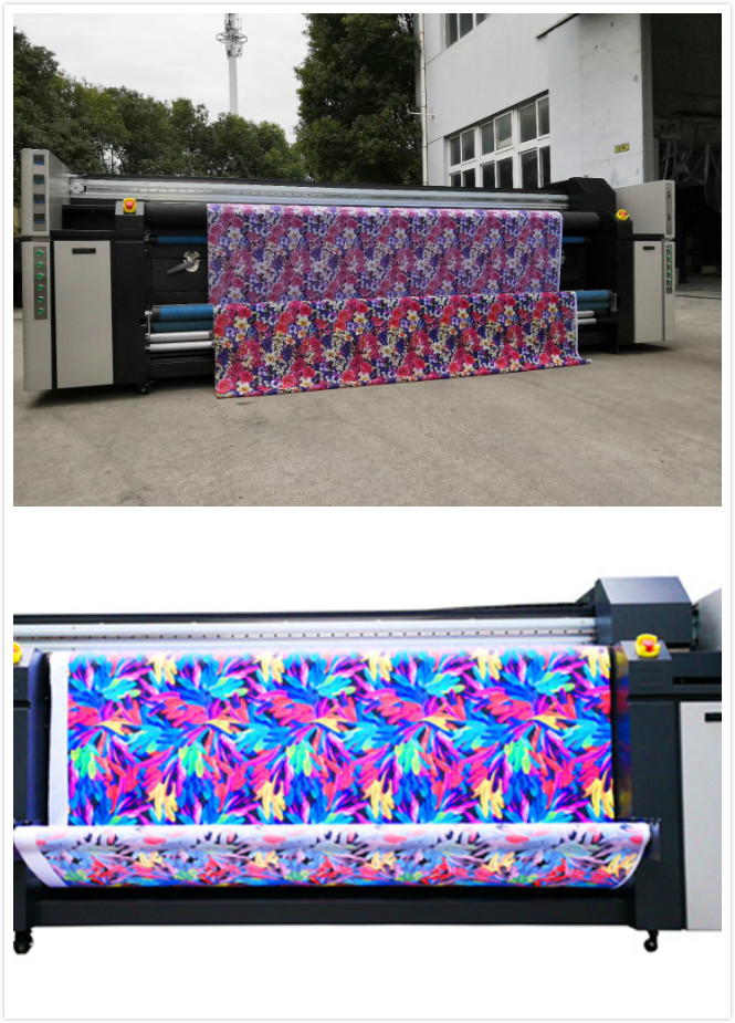 Impresora de sublimación de tinte de la tela de la bandera con la máquina de Digitaces de alta resolución 0