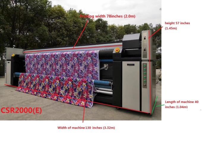 Impresora de la tela de Digitaces de la cubierta de tabla con tres Epson 4720 cabezas de impresión 0