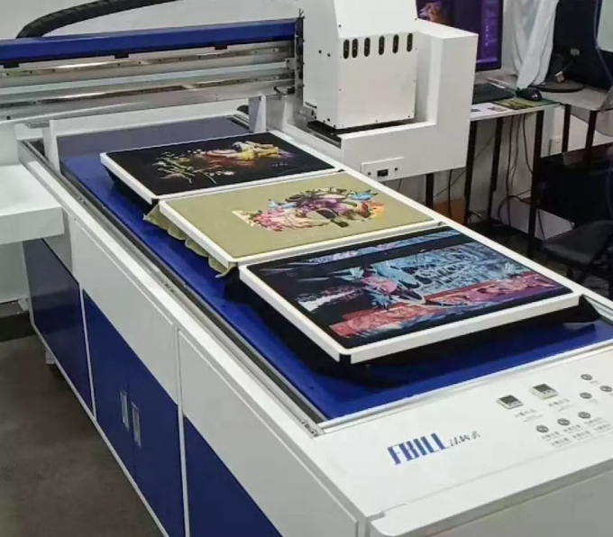 Resistencia que lleva automática 100% de la impresora de la camiseta de la materia textil de la tela de algodón 3
