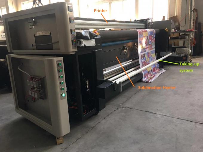 Anchura de impresión máxima exacta de la impresora de la tela de Digitaces 2300m m con el funcionamiento no- de la parada 2