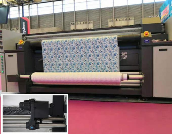 Impresora del formato grande de la impresora de la tela de Digitaces de la tela de algodón 0
