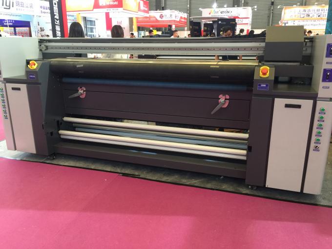 una impresora digital de materia textil del paso máquina de la fijación de 3,2 del metro impresoras de las banderas 6