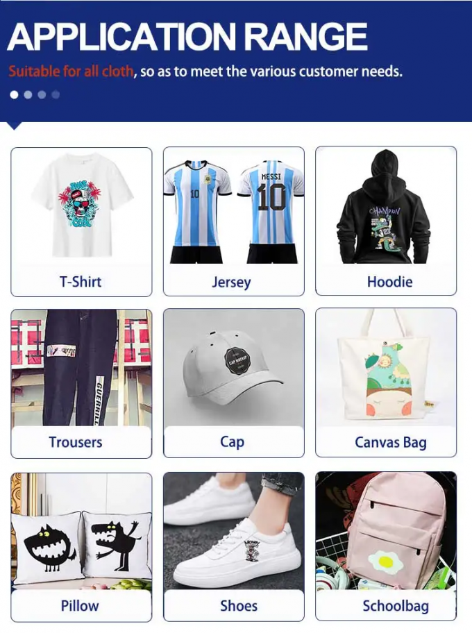 Impresora DTF de gran formato de 60 cm para transferencia de camisetas con tinta de pigmento 0