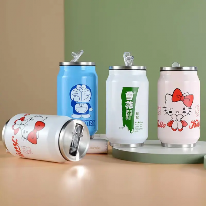 Impresión digital cilíndrica Impresora de latas de aluminio / Impresora digital de cilindros de estaño / Impresora de botellas cosméticas 2
