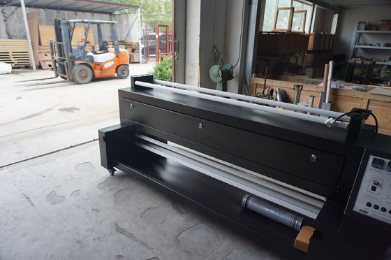 secador de la impresión de la sublimación del 1.8m para el tejido de poliester, automático