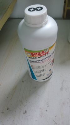 Tinta de impresión reactiva brillante del tinte para la tela de seda de las lanas del algodón revestido