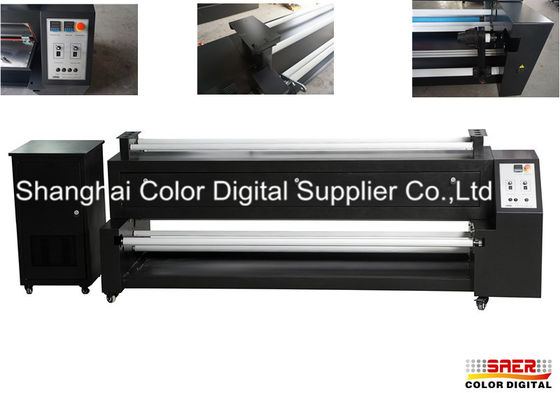 Máquina de la sublimación del tinte de la calefacción de la tela con la fan activada del filtro del carbono