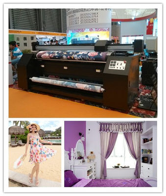 Maquinaria de impresión silenciosa de materia textil de Epson Dx7 de la impresora doble de la cabeza de impresora