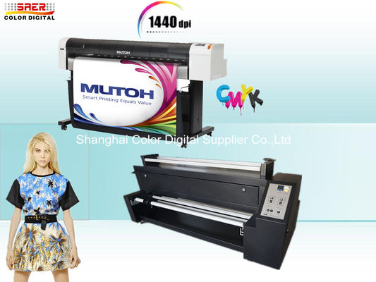 Impresora de la tela de la sublimación de Mutoh RJ 900c de la alta precisión con la cabeza de Epson DX5