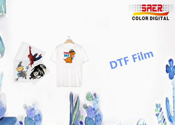 Directo transparente para filmar el carrete de película imprimible de DTF 0,6 el x 100m para las materias textiles