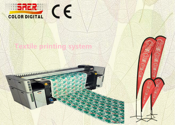 Impresora textil digital de inyección de tinta para interiores y exteriores