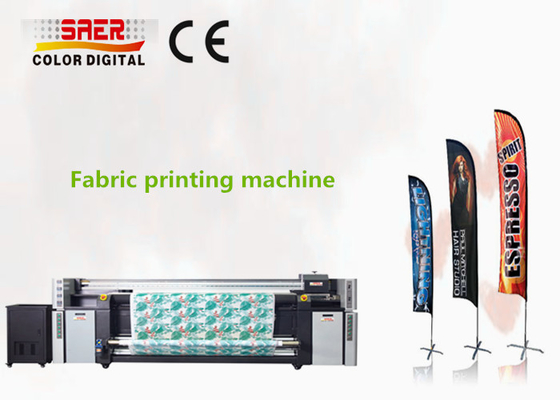 Sistema SAER de impresión y secado de textiles con cabeza Epson de alto DPI