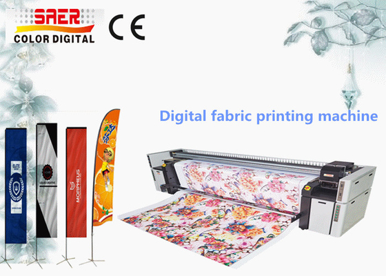Máquina de impresión de sublimación textil multicolor dual CMYK / impresora de tejidos de tienda