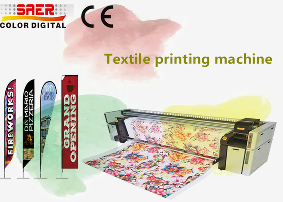 Máquina de impresión textil digital de inyección de tinta para impresión directa en lana de lino polialgodón