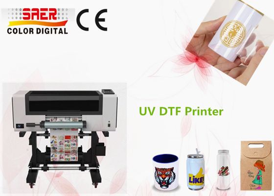 Impresora UV DTF para etiquetas de cristal / pegatinas de rollo a rollo
