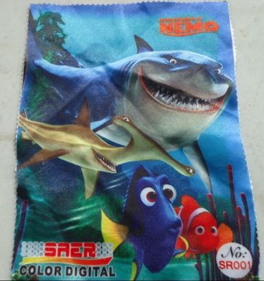 tela blanca de la impresión de Digitaces del poliéster de la capa de la anchura del 162cm para la decoración casera