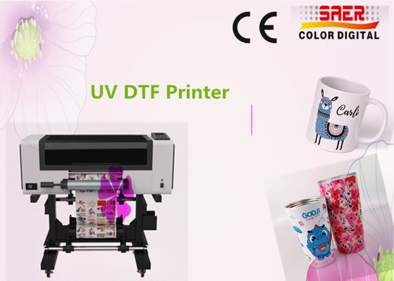 Impresora DTF UV con película AB completa Impresora de barniz plano A3 automática