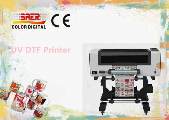 Impresora de pegatinas UV DTF barata de 30 cm de metal de cuero de vidrio carcasa para teléfono Impresora UV DTF vendida