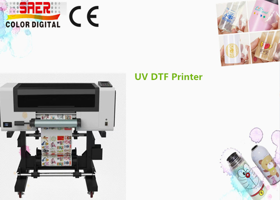 Impresora UV DTF todo en una máquina de impresión UV de película de transferencia con cabeza de 3 piezas
