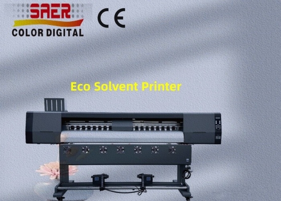 China Proveedor Nueva actualización Impresora de disolventes ecológicos de 1.8m