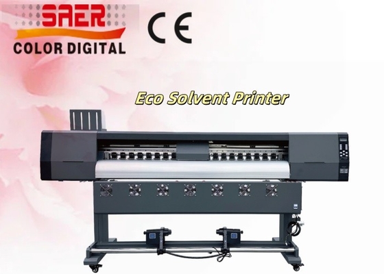 Impresora de inyección de tinta de solvente ecológico para interiores y exteriores Industrial de gran formato